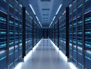 View of a data center