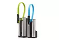View of two Purelab Flex with yellow and blue handles